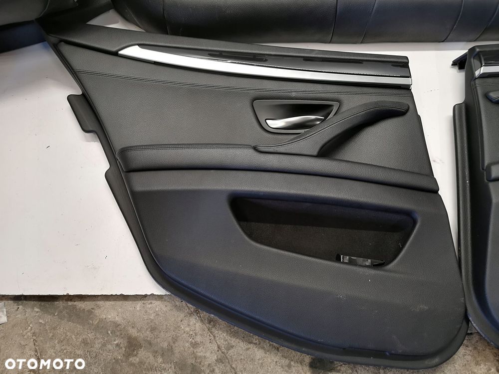 BMW 5 F10 FOTELE KANAPA BOCZKI SKÓRA - 12