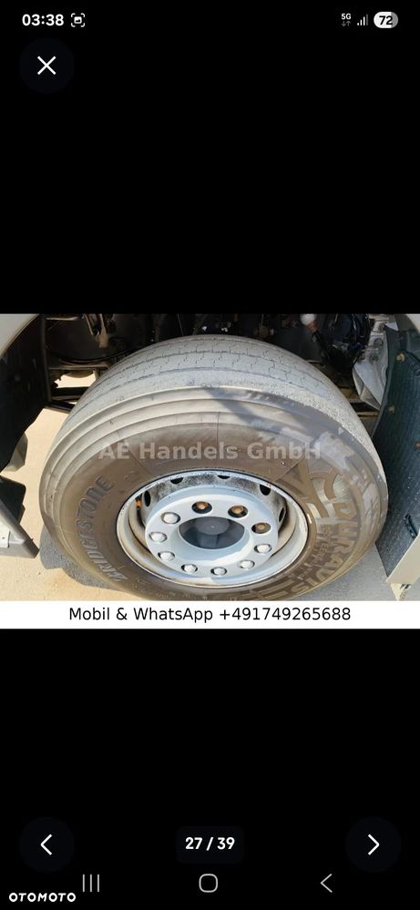 Volvo FMX 430 EURO 6 FRONTLANDER WAGA, DRUKARKA z DE - 25