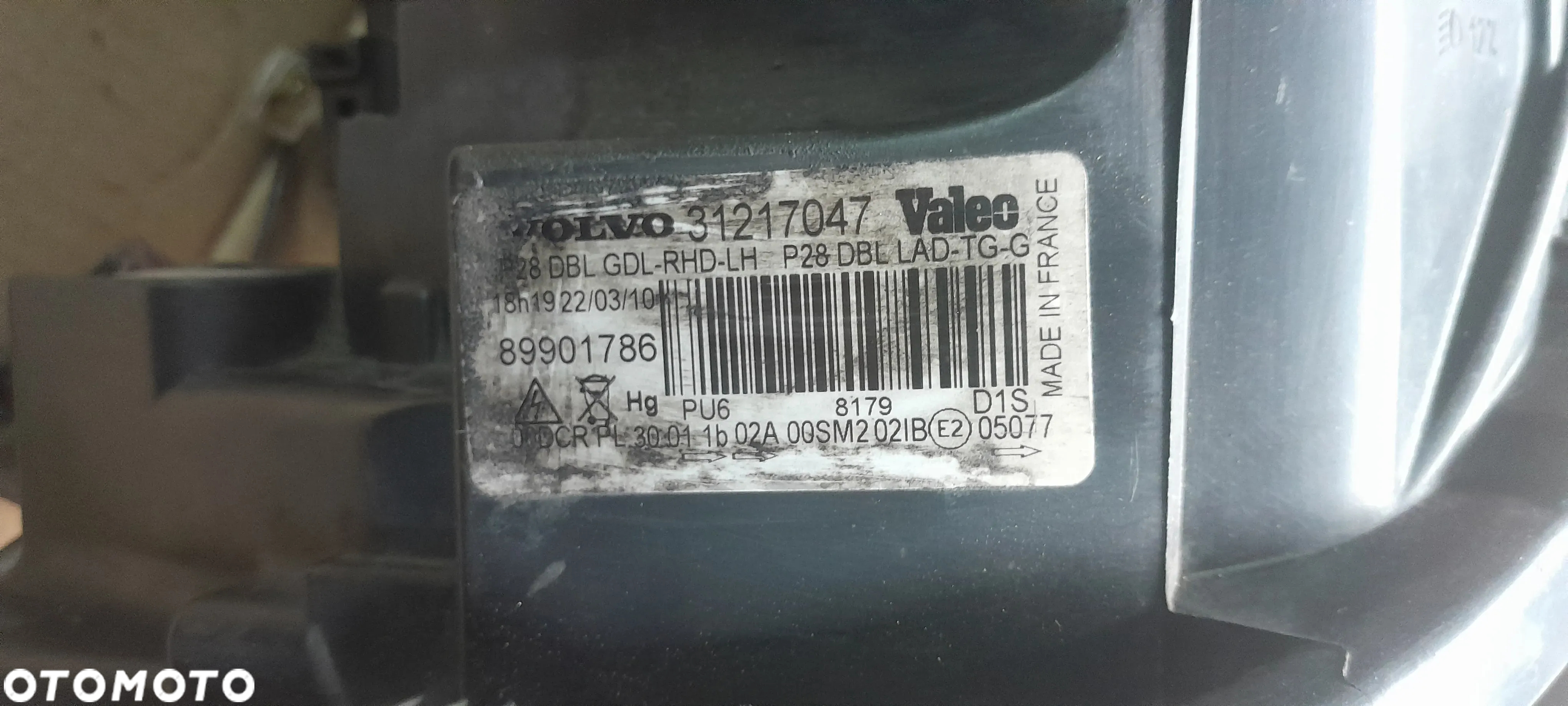 VOLVO XC90 I LIFT PRZEDNIA LEWA LAMPA XENON PRZTWORNICA UK - 7
