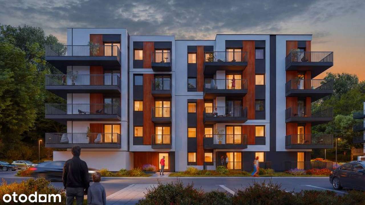 3-pokojowe mieszkanie 52m2 + balkon Bez Prowizji