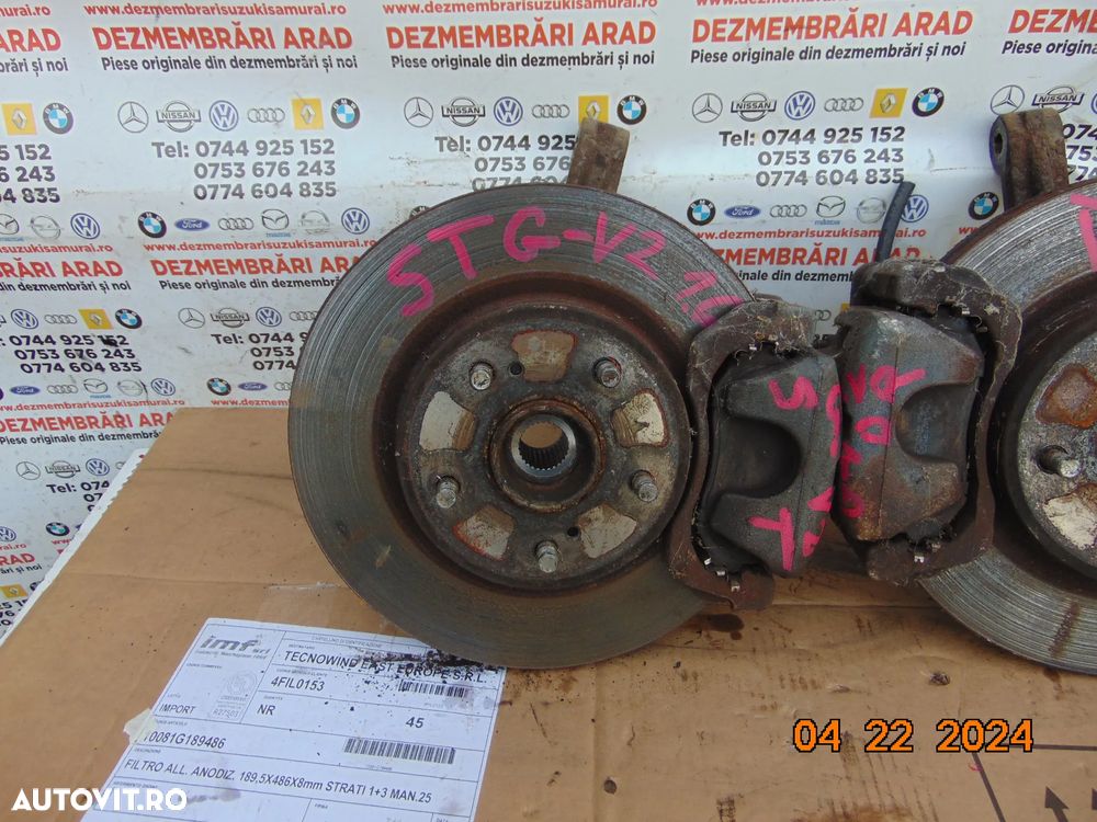 Fuzeta fata Suzuki Vitara 2005-2012 fuzete fata stanga dreapta Grand vitara 2 1.9 si 1.6 - 2