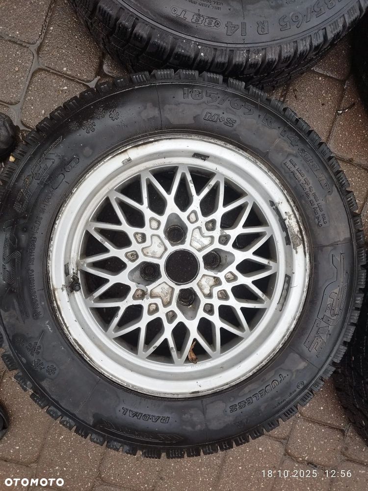Koła aluminiowe zimowe VW Audi Skoda Seat 16 cali 4x100x57 opony zimowe 195/65R15 - 1