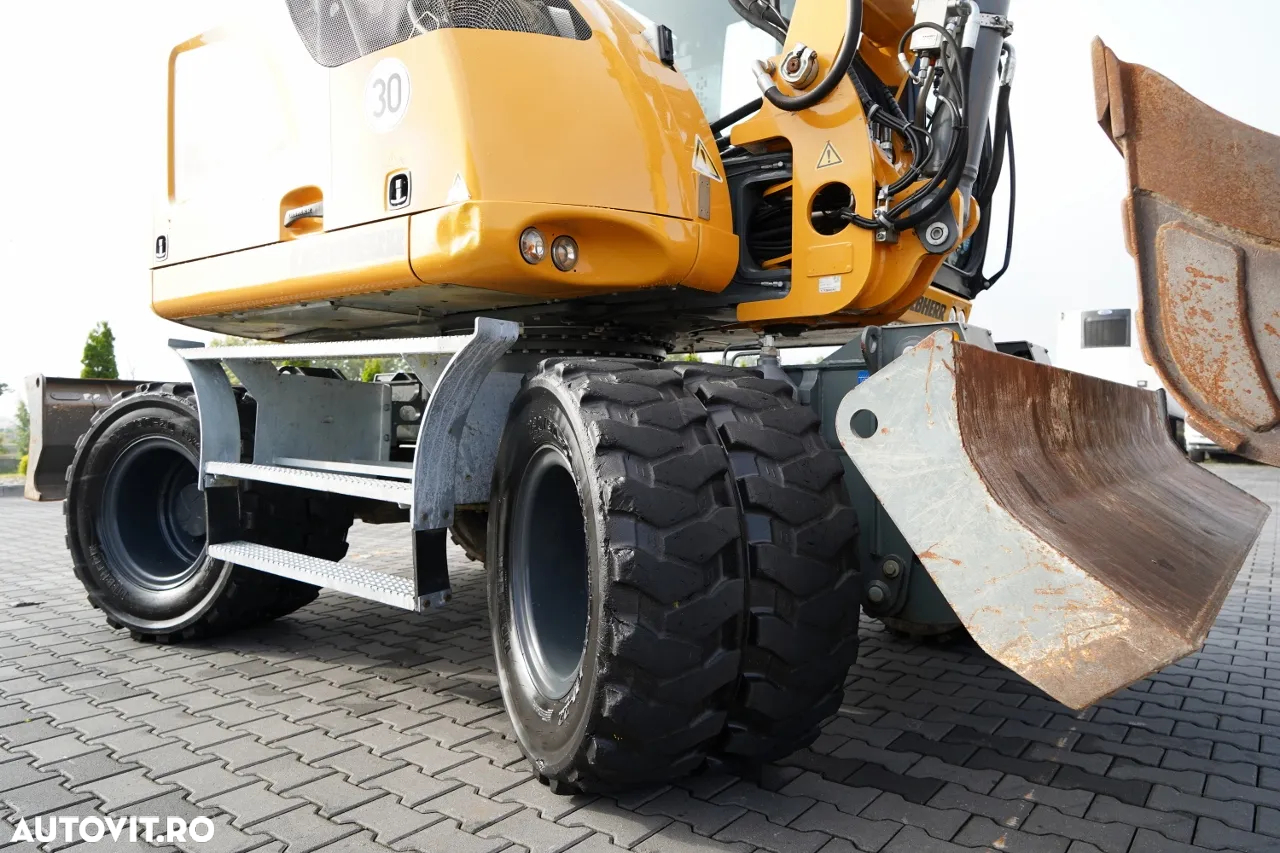 Liebherr 910 COMPACT LITRONIC / EXCAVATOR PE ROȚI / AER CONDIȚIONAT / CAMERĂ / ANUL 2020 / CONTRACT DE SERVICE POST-SERVICE - 13
