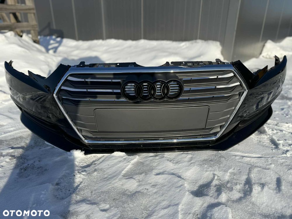 Audi A4 B9 Zderzak Przód Przedni PDC 15-19 Kolor: LY9B - 10