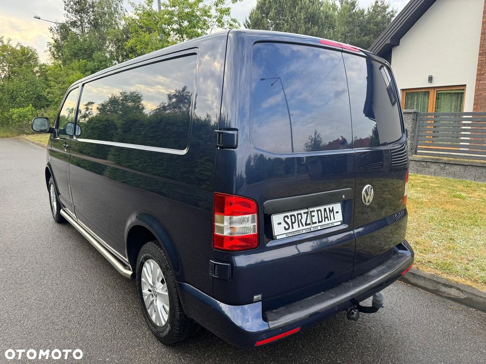 Volkswagen TRANSPORTER T5 L2H1 LIFT Długi Klima Elektryka Tempomat Furgon 3os. Rury Hak Pdc - 26