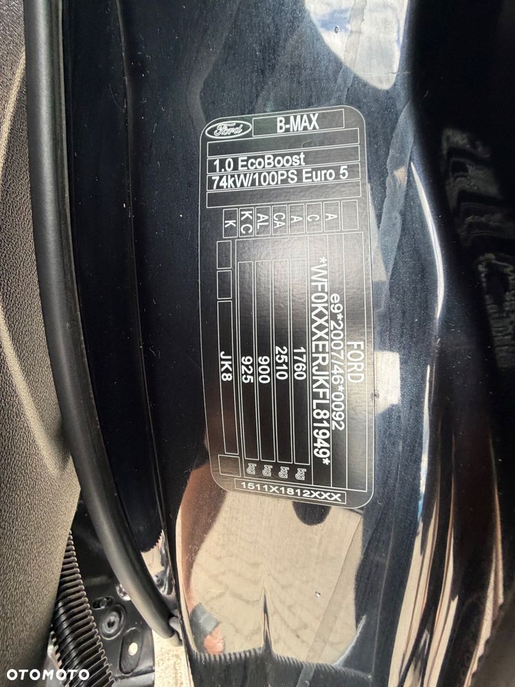Ford B-MAX 1.0 EcoBoost Trend - 11