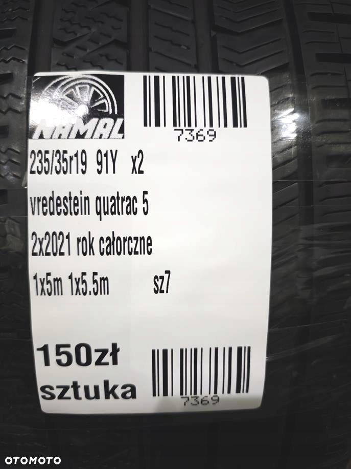 235/35r19 vredestein opony całoroczne 2021r 7369 - 8