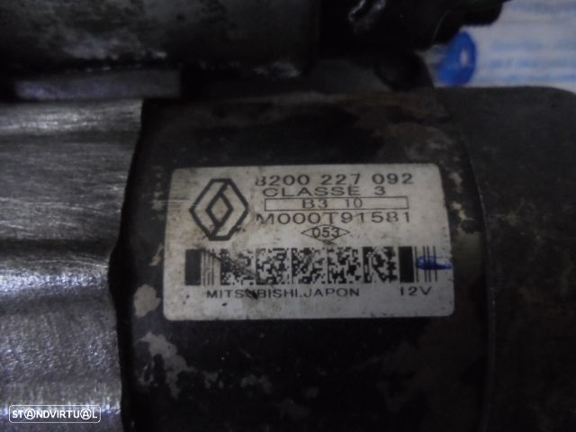 Motor De Arranque 8200227092 M000T91581 RENAULT CLIO 2003 1,5DCI RENAULT MEGANE 2003 1.5 DCI RENAULT CLIO 2002 1.5 DCI NISSAN MICRA 2003 1.5 DCI RENAULT MEGANE 2 2003 1.5Dci 82CV 5P PRETO RENAULT KANGOO 2003 1.5DCI 55CV 5P BRANCO - 5