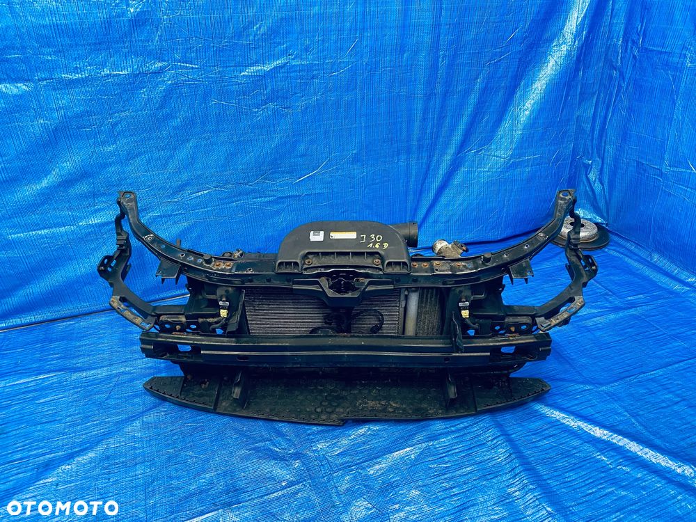 PAS PRZEDNI WZMOCNIENIE BELKA CHŁODNICE WENTYLATOR KOMPLET HYUNDAI I30 1.6CRDI 07-12R MANUAL ORYGINAŁ - 1