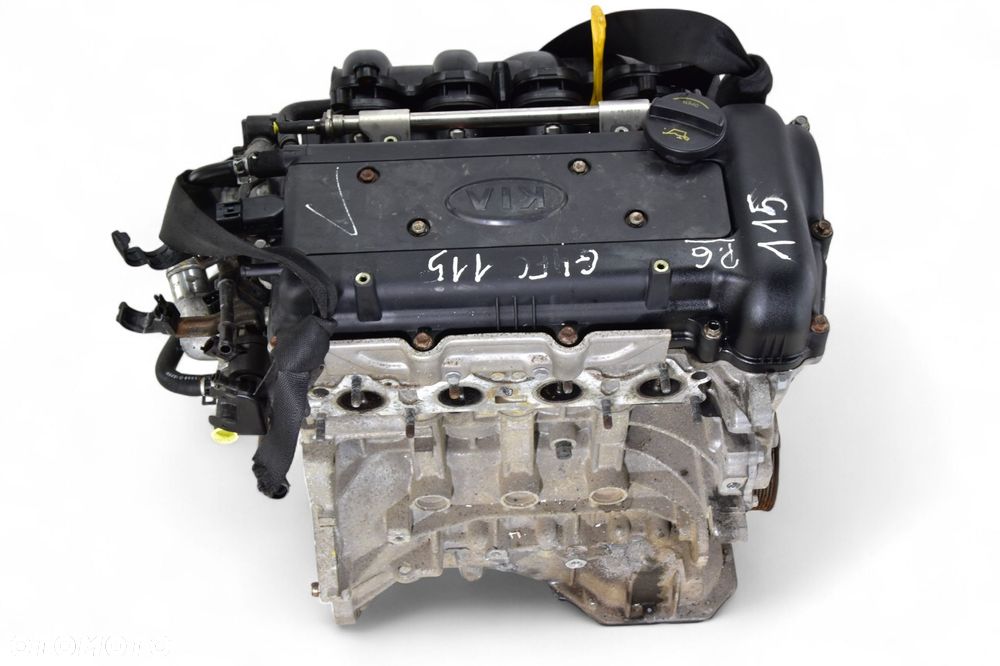 Silnik HYUNDAI i30 ix20 KIA CEED II RIO III VENGA 1.6 125KM G4FC KOMPRESJA - 7