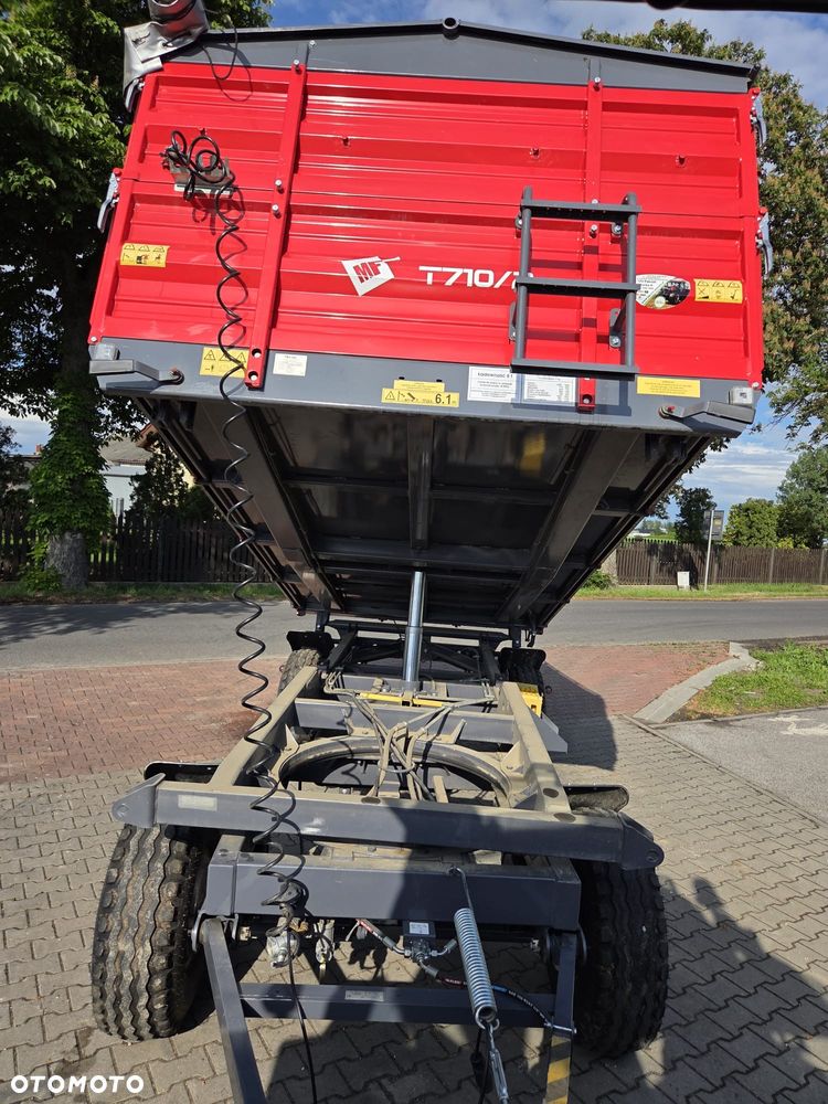 Metal-Fach T710/2 8T Plandeka Wywrot 3 strony Nowa - 8