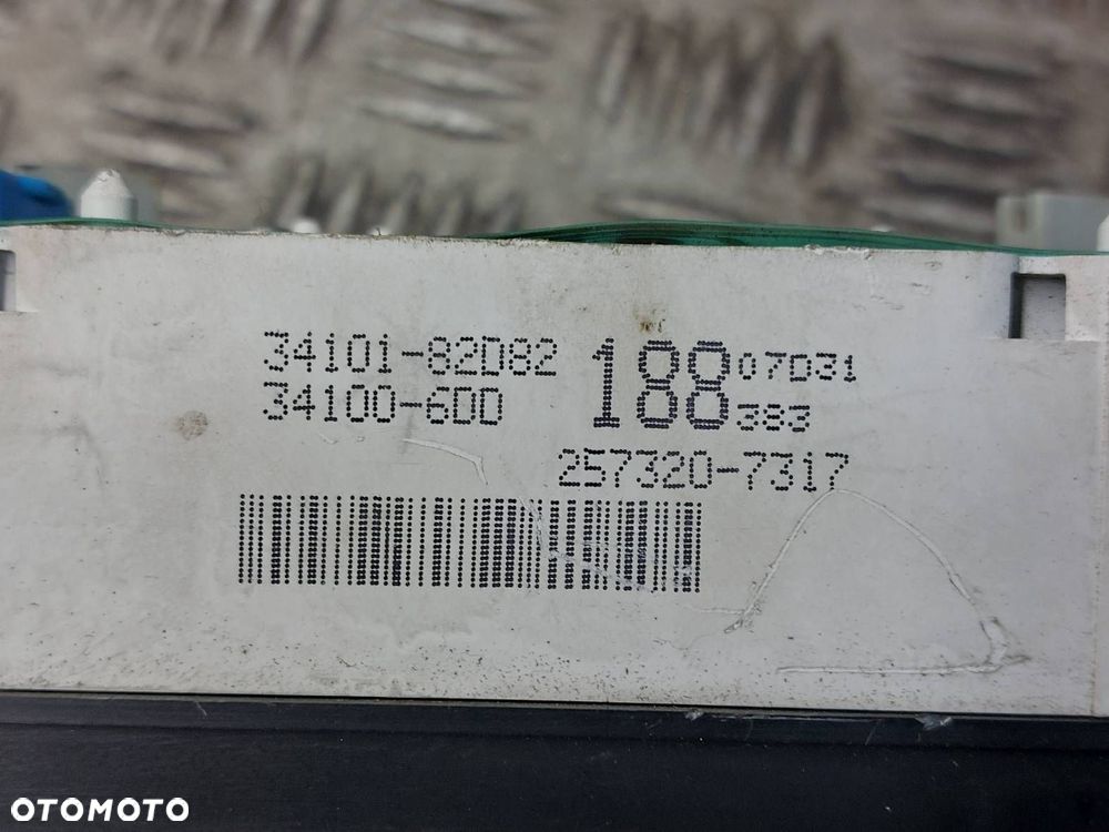 LICZNIK ZEGARY SUZUKI GRAND VITARA I 2.0 TD 34101-82D82 ID: 237624 - 2