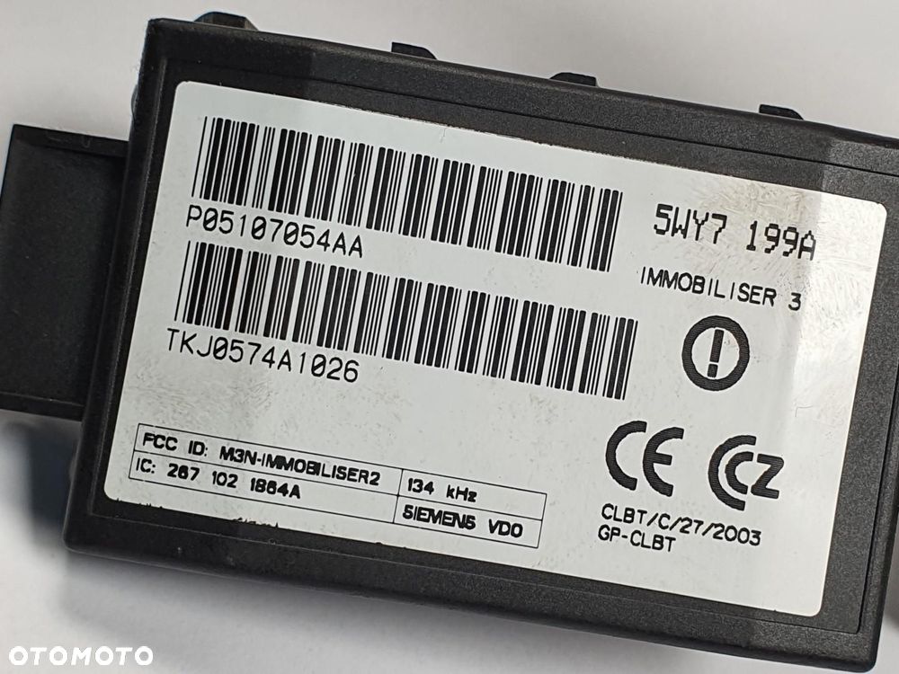 PĘTLA IMMO IMMOBILIZER CHRYSLER SEBRING I - 4