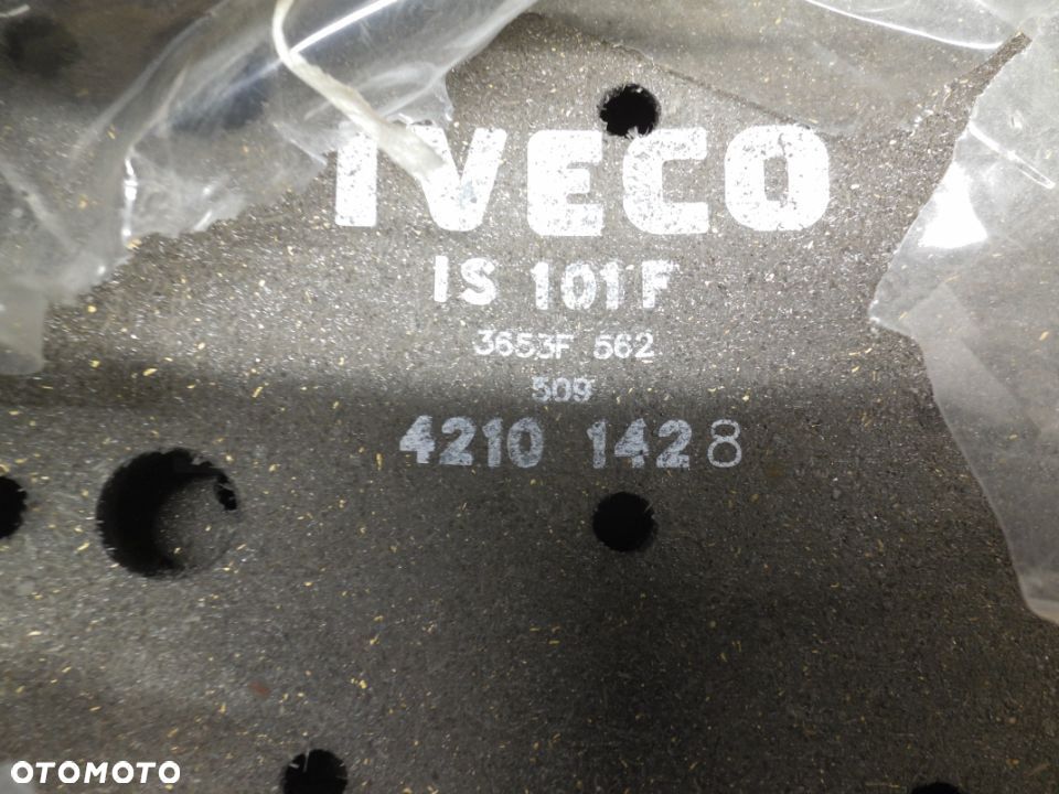 Iveco M okładzina szczęk hamulca 1906398 OKŁADZINY SZCZĘK HAMULCOWYCH IVECO POSIADAM 3 KOMPLETY - 6