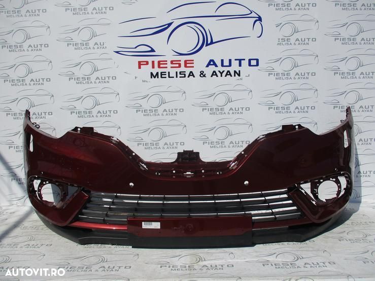 Bara fata Renault Scenic 4 an 2016-2017-2018-2019-2020-2021 Gauri pentru 4 senzori si spalatoare f - 1