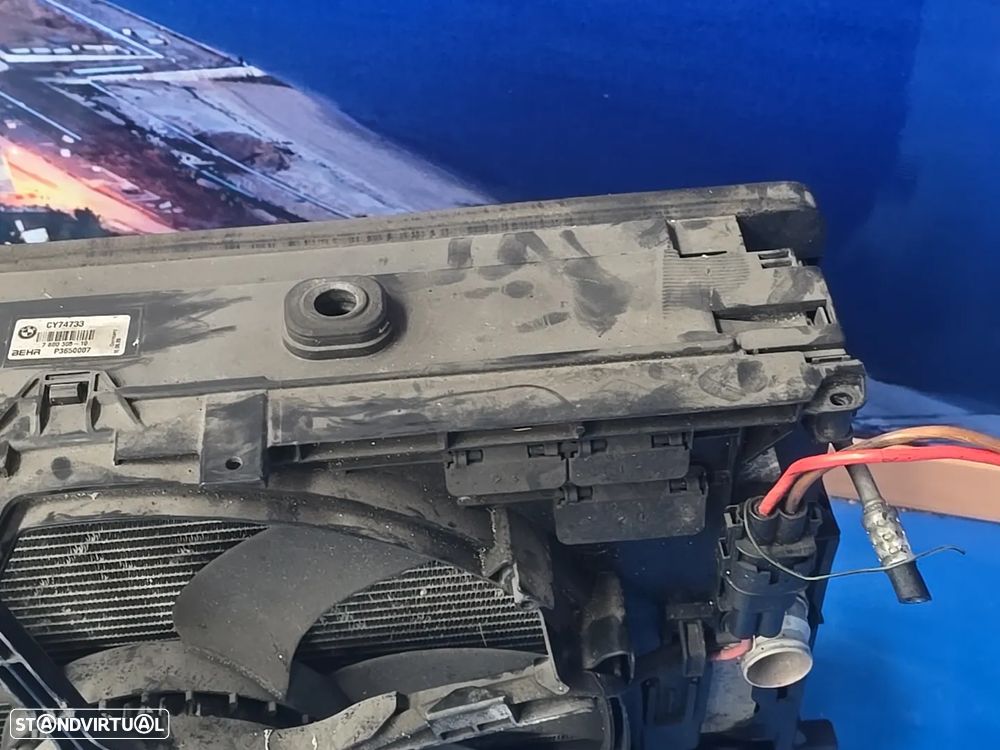 Conjunto de Radiadores + Ventoinha ORIGINAIS BMW Série 7 F01 F02 3.0d 2008+ - 7