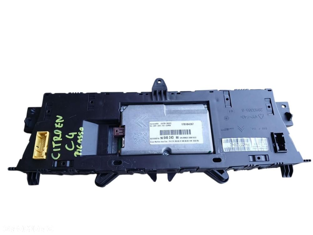 LICZNIK WYŚWIETLACZ CITROEN C4 PICASSO I 9664624380 C4 PICASSO I - 2