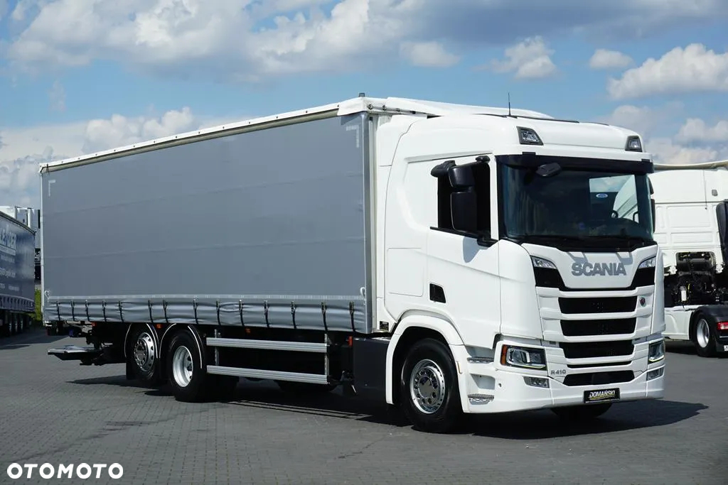 Scania R 410 / ACC / E 6  / FIRANKA + WINDA / DŁ. 9,5 M / 23 PALETY / RETARDER - 2