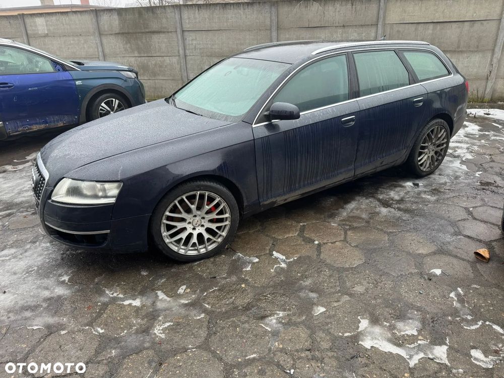błotnik prawy lewy wszystkie części Audi a6 C6 2008 2.4 v6 silnik BDW, skrzynia HSX, lakier Ly5k - 1