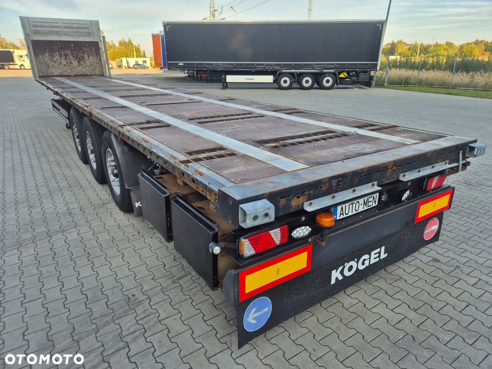 Kögel SN 24 PLATFORMA DO STALI - 19