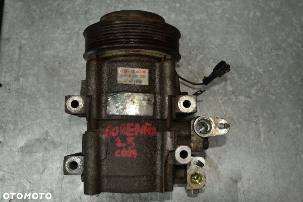 SORENTO 2.5 CRDI SPRĘŻARKA KLIMATYZACJI 97701-3E300 - 1