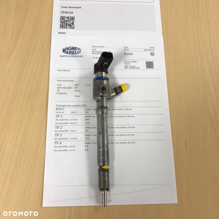 WTRYSK SIEMENS 03L130277B A2C9626040080 - 1