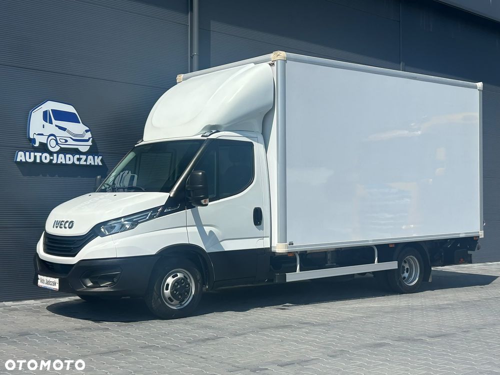 Iveco Daily 40C18 35C18 3.0 HPI Hi-Matic Kontener 8 palet + winda 1000kg + drzwi boczne **Kamera**Klima**LED**Super stan**2023R** - 1