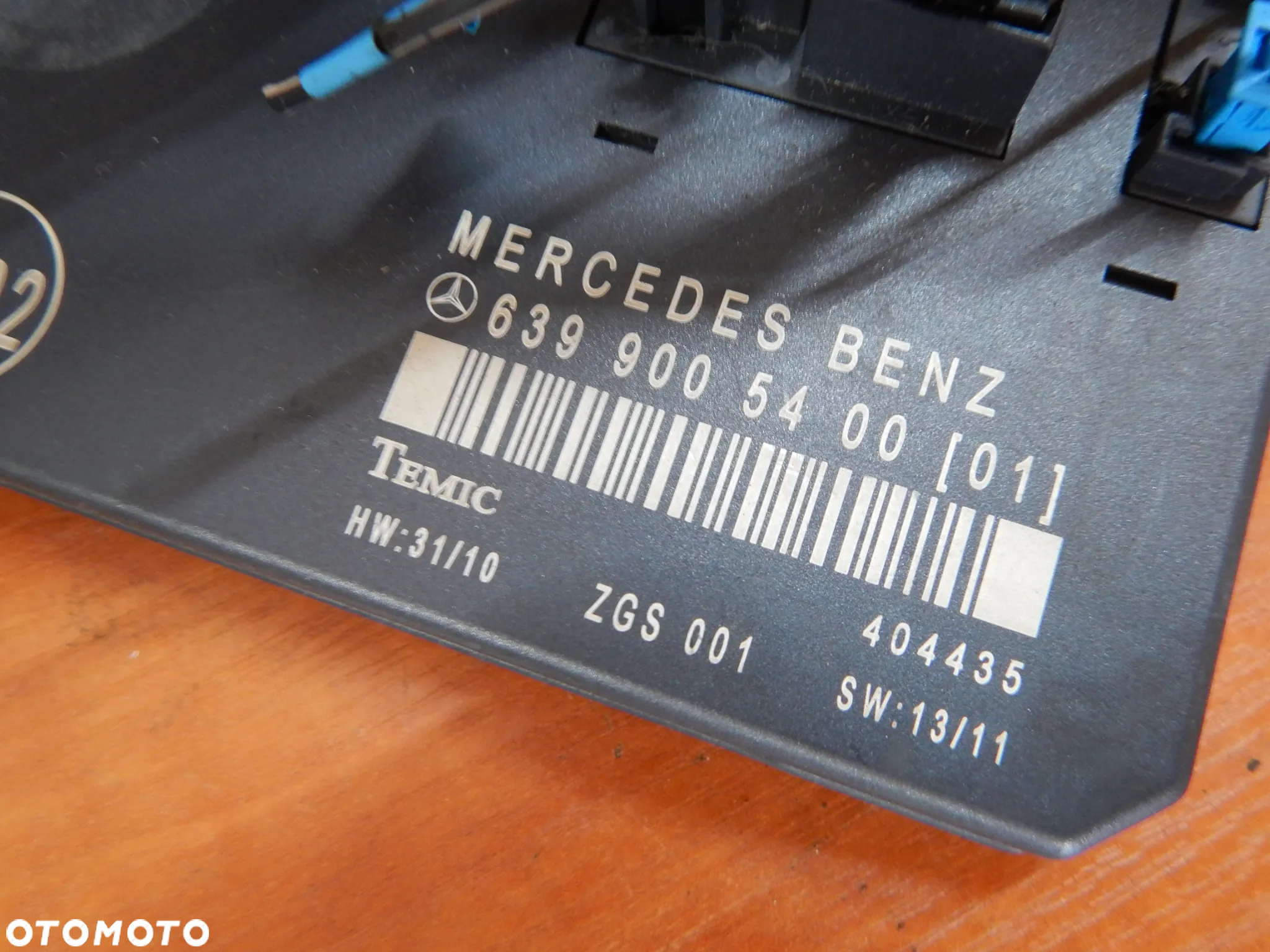 Moduł skrzynka BSI 6399005400 Mercedes Vito Viano 639 Lift 04-13 2.2 Łuków części - 3