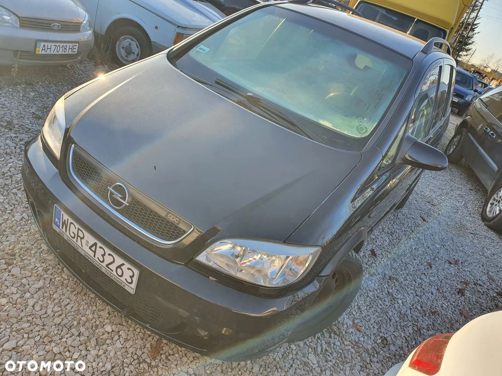 opel zafira A OPC silnik 2.0T Z20LET skrzynia sanki belka przód tył wahacz zacisk zwrotnica - 1