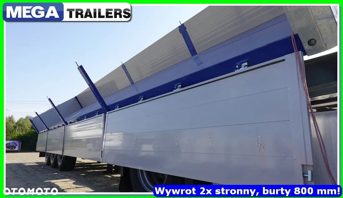 Inny Platforma z wywrotem, 2 strony, 12,60 m, burta 800 mm! - 38