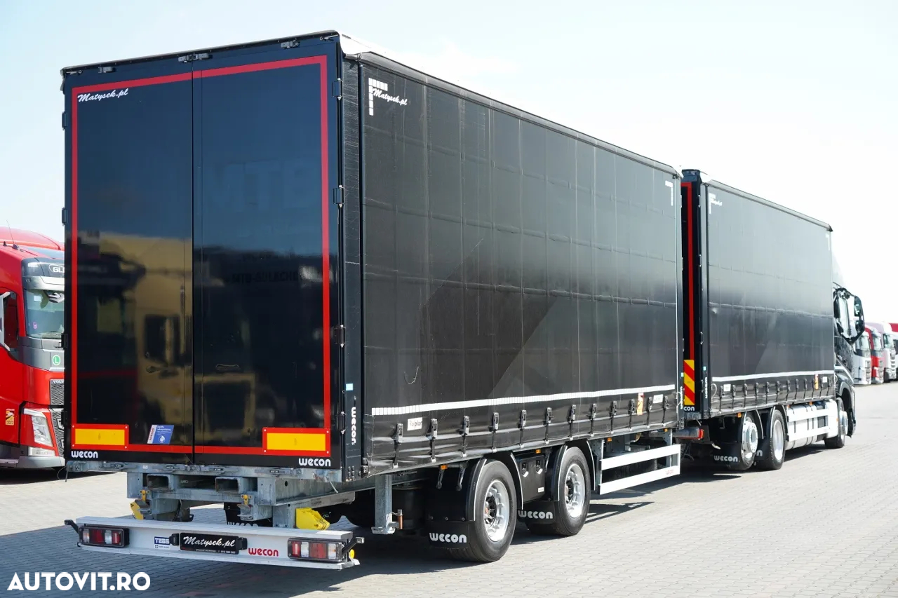 Volvo FH 500 / I-SAVE / XL / 120 M3 TANDEM TRAVEL SET / 2023 / I-PARK COOL / DOCURI SUSPENSION PENTRU CAMION / DUPA CONTRACTUL DE SERVICE GOLD - 4