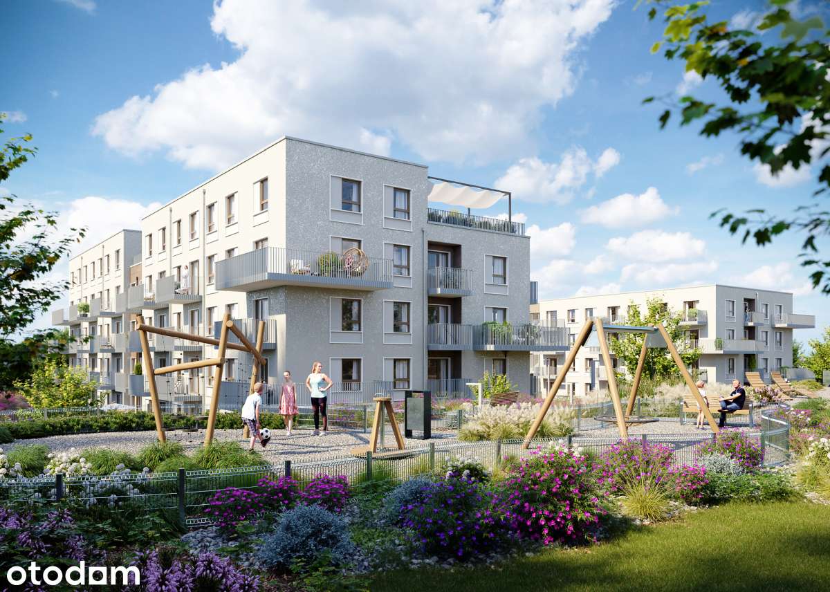2-pokojowe mieszkanie 38m2 + balkon
