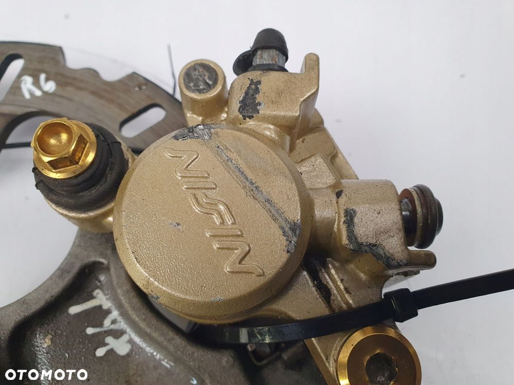 TARCZA HAMULCOWA ZACISK TYŁ Yamaha YZF-R6 R6 RJ11 06-07 mocowanie zacisku - 6