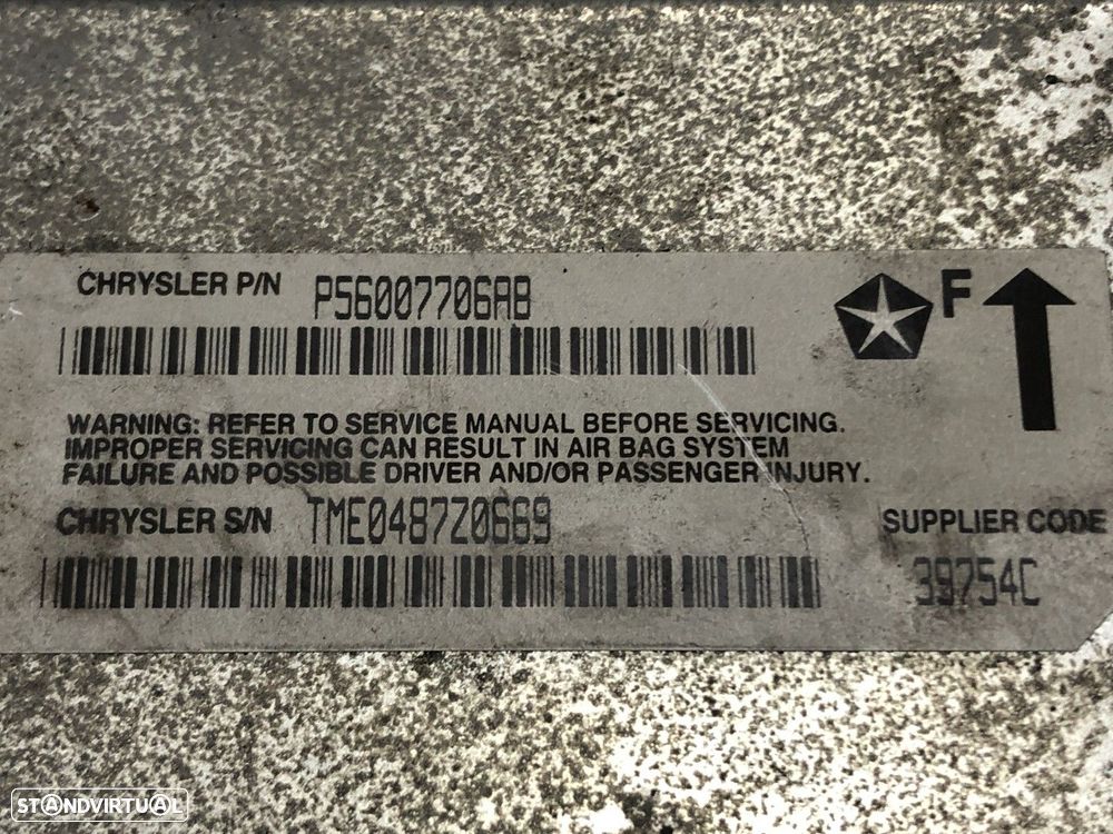 Modulo control de AIRBAG JEEP GRAND CHEROKEE I (ZJ) 2.5 TD 4x4 (Z) 1995 - 1999 R... - 3