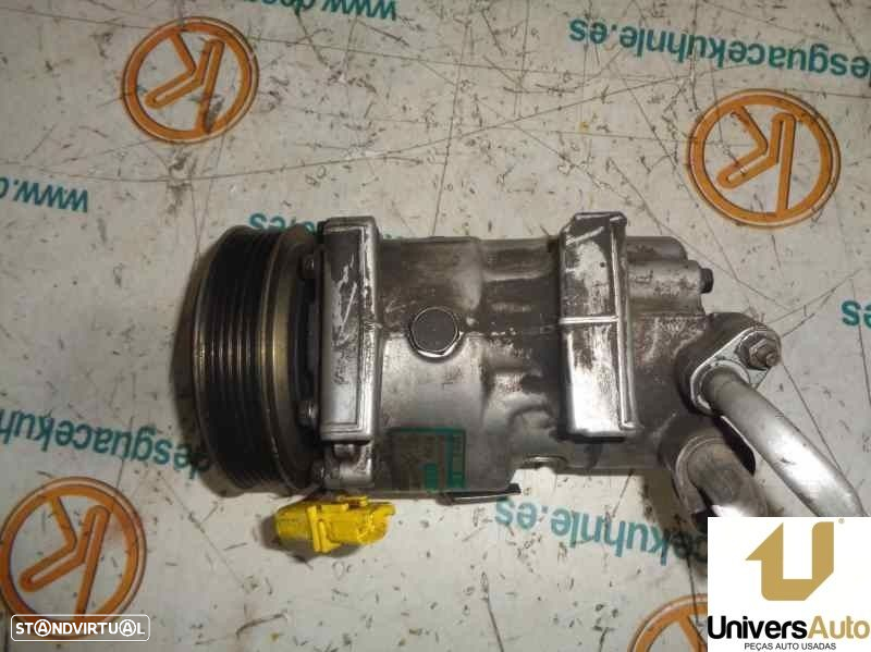 COMPRESSOR AR CONDICIONADO PEUGEOT 206 SW 2003 -9646273880 - 4