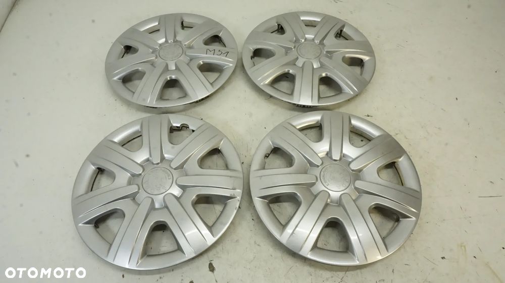 KOŁPAKI DEKLE 14 SKODA ORYGINAŁ - 1