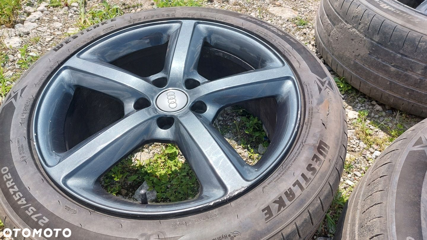 FELGI ALUMINIOWE ALUFELGI AUDI Q7 4L 4L0601025H KOMPLET 9J 5X130 20 CALI - 7