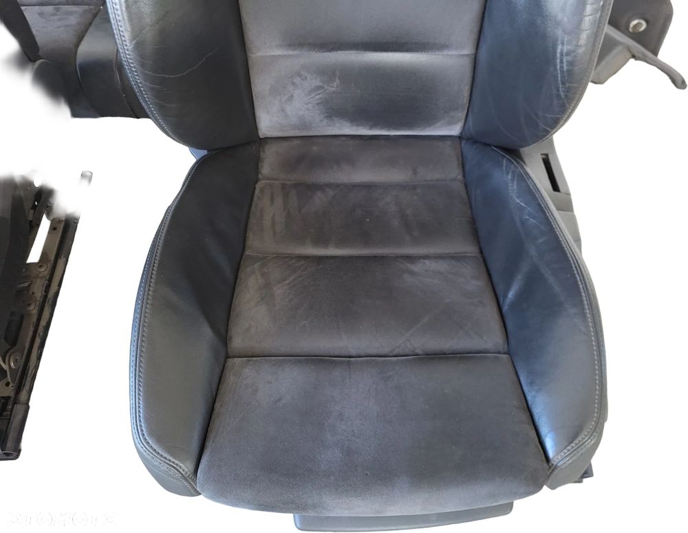AUDI A6 C6 LIFT FOTELE PRZÓD KANAPA ALKANTARA BOCZKI PAMIEĆ ELEKTRYCZNE - 4