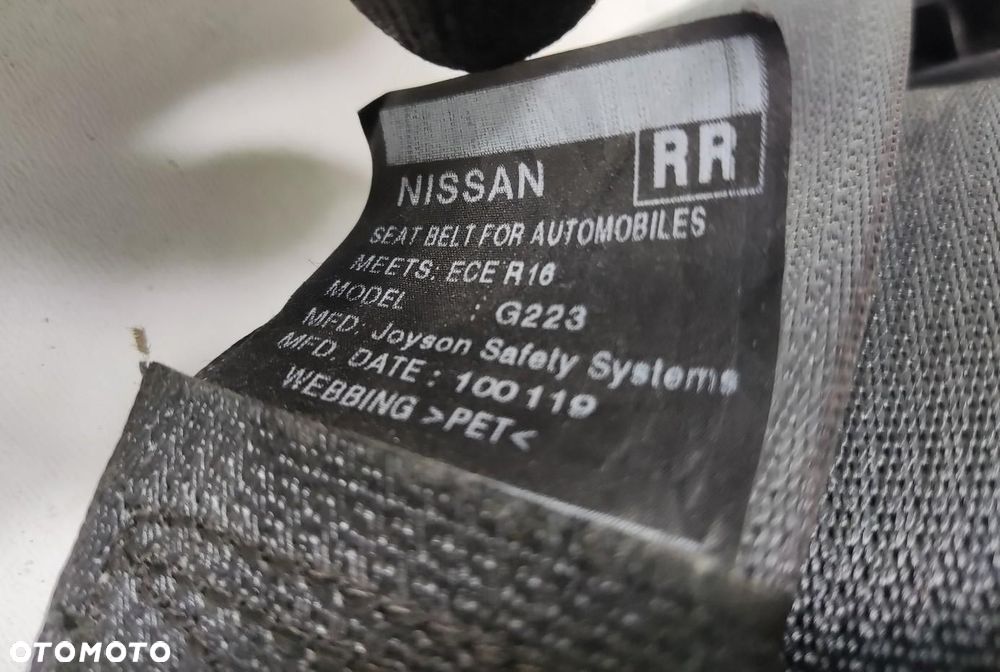 FOTELE TYŁ TYLNE PASY ZESTAW NISSAN NAVARA IV D23 NP300 2015-2022 KING CAB - 13