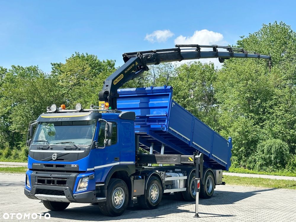 Volvo FMX * WYWROTKA 5,75 m + PALFINGER PK 34002 - SH F + PILOT /8x4 - 2