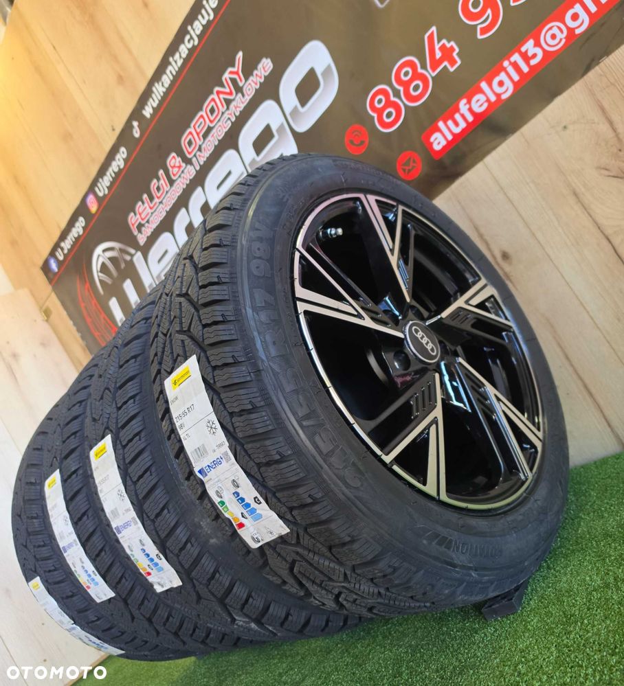 Koła zimowe AUDI A5,A6 Q2 - 17x5x112 - Kormoran Snow 215/55/R17