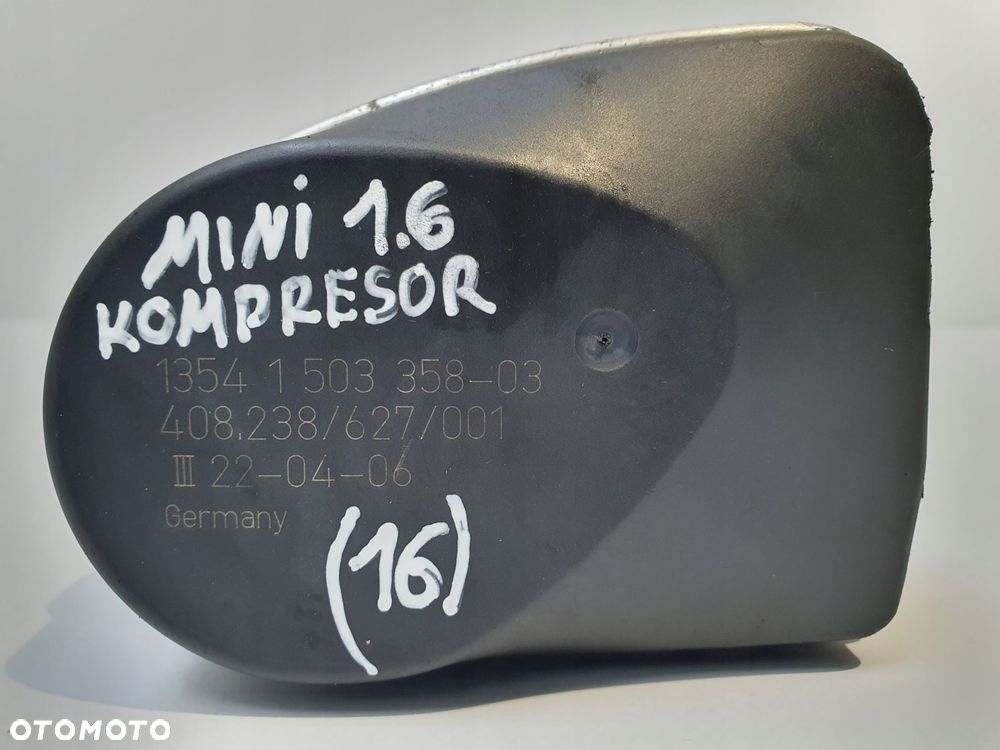 PRZEPUSTNICA Mini Cooper S R50 1.6 Kompresor 1503358 - 2