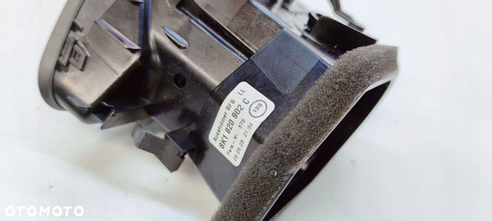 KRATKA NAWIEWU PRAWA CZARNY MAT AUDI A4 B8 8K1820902C - 6