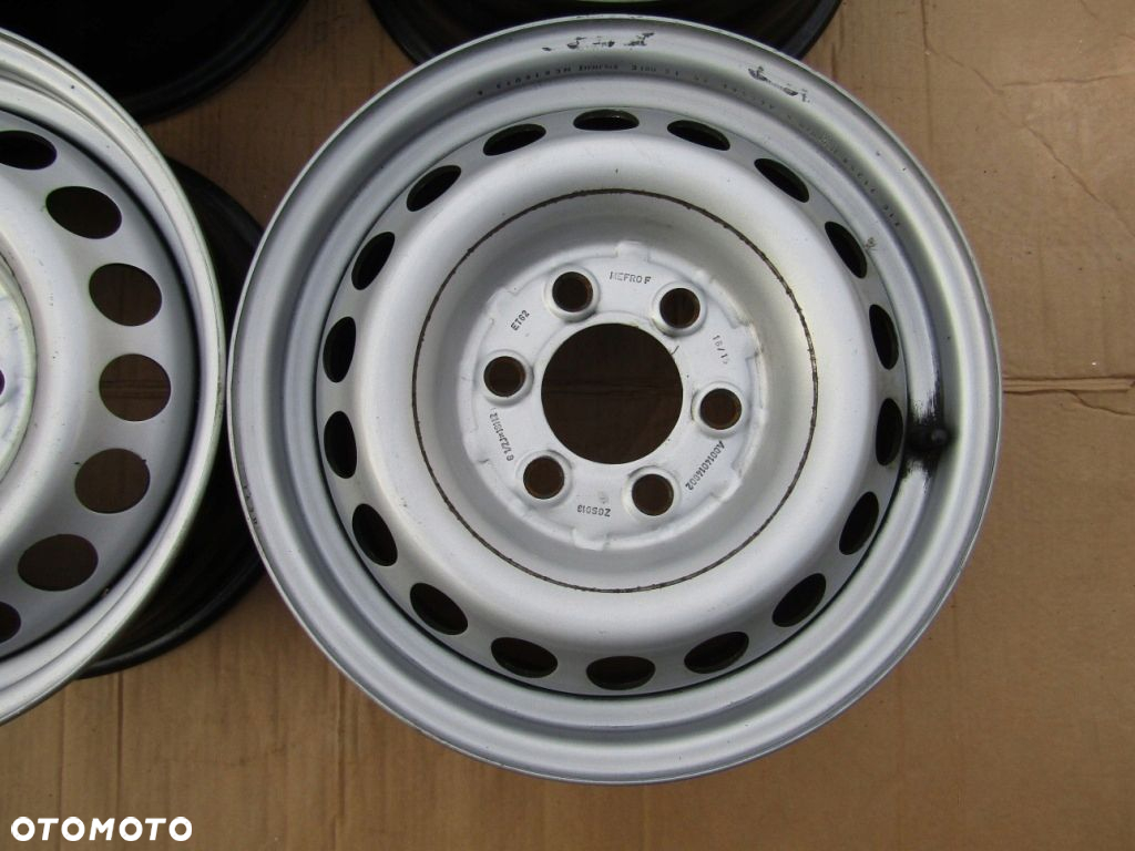 4x Felgi 16 Mercedes Sprinter 311 313 315 316 319 906 910 VW Crafter 6,5j ET62 - 9