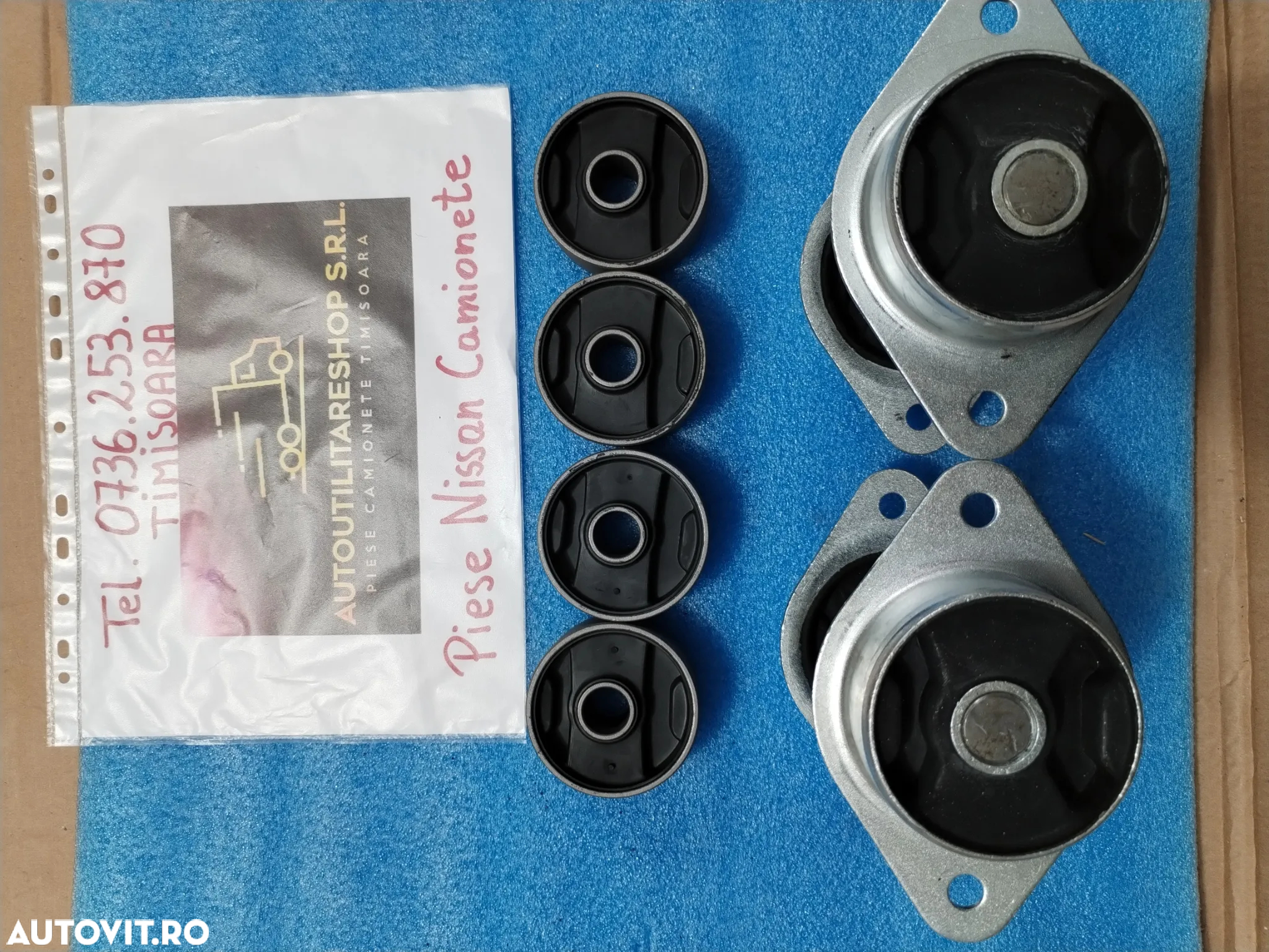 NISSAN CABSTAR TRADE SUPORT CUTIE TAMPON MOTOR BUCSA ARC STABILIZARE - 16