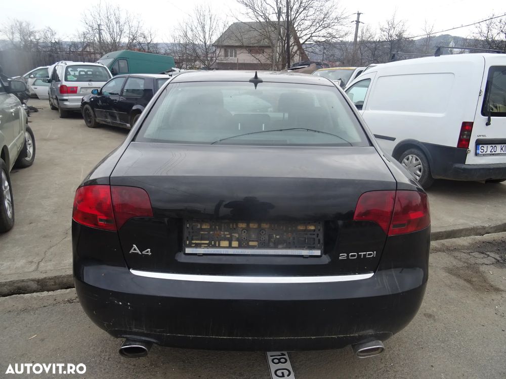Dezmembram Audi A4 B7, cod motor: BPW din 2007, Limuzina, Negru - 4