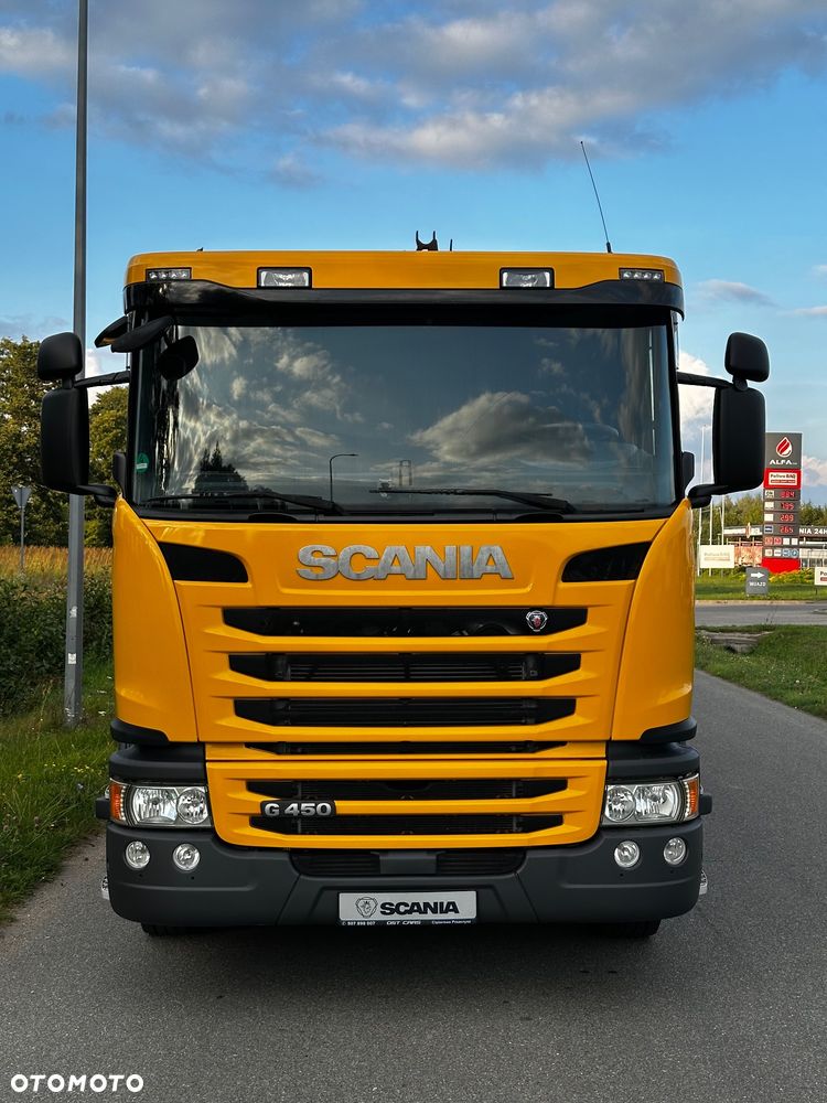 Scania G450 bez EGR 6x2 HDS dźwig Palfinger PK12001l Idealny Stan - 11