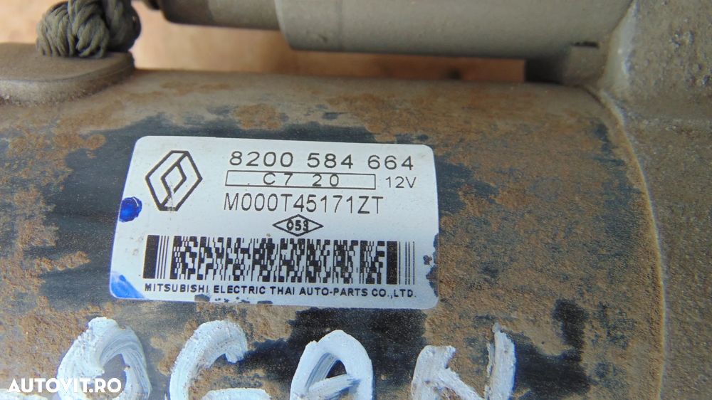 Electromotor Dacia Logan 1.4,1.6 benzina an 2004-2008 cod 8200584664 - 5