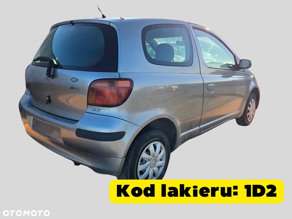 Toyota Yaris I 2003 Silnik 1.0i 16V (1S-P52l) 68 KM (50 kW) 1D2 Na części silnik, drzwi, maska, klapa bagażnika, zderzak, lampa - 2