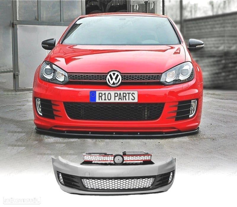 PARA-CHOQUES FRONTAL VOLKSWAGEN VW GOLF 6 LOOK GTI - 1